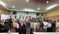 Komunitas Pedagang di Cilacap Deklarasi Dukung Prabowo Presiden 2024