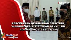 Percepatan Penurunan Stunting, Wapres: Perlu Libatkan Penyuluh Agama, Da’i dan Da’iyah<