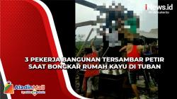 Tersambar Petir saat Bongkar Rumah Kayu, 2 Pekerja Bangunan Tewas di Tuban