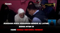 Suasana Duka Kediaman Dendis Al Lathif, Siswa MTSN 19 yang Tewas Tertimpa Tembok