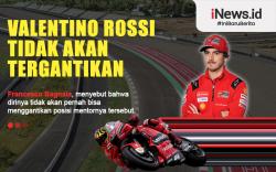 Infografis Francesco Bagnaia Akui Tak Mampu Gantikan Valentino Rossi