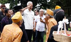  Ziarah di Monumen Puputan Margarana, Ganjar Terharu Kisah Wagimin Pejuang Asal Kutoarjo