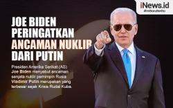 Infografis Joe Biden Komentari Ancaman Senjata Nuklir Vladimir Putin 