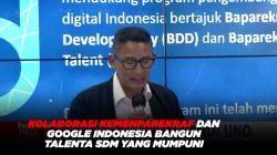 Kolaborasi Kemenparekraf dan Google Indonesia Bangun Talenta SDM yang Mumpuni