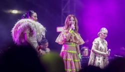 Penampilan 3 Diva di Panggung Synchronize Festival 2022