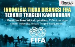 Infografis Indonesia Tidak Disanksi FIFA terkait Tragedi Kanjuruhan