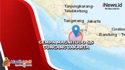 Jakarta Diguncang Gempa Magnitudo 5,5