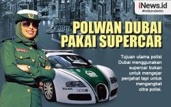 Infografis Polisi Dubai Jadikan Supercar Tunggangan Polwan