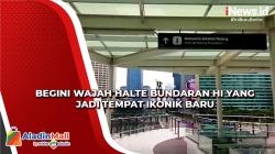 Begini Wajah Halte Bundaran HI yang Jadi Tempat Ikonik Baru