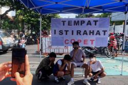 Dishub Solo Dirikan Posko Tempat Istirahat Copet di Area CFD