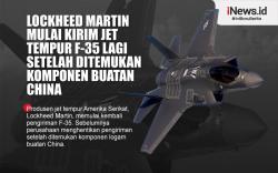 Infografis Lockheed Martin Mulai Kirim Jet Tempur F-35 Lagi Setelah Ditemukan Komponen Buatan China