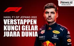Infografis Max Verstappen Kunci Gelar Juara Dunia di F1 GP Jepang 2022