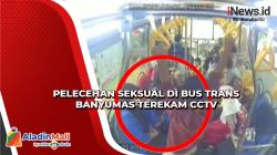 Pelaku Pelecehan Seksual Beraksi di Bus Trans Banyumas Terekam CCTV