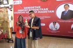 Hadiri Geregetan di Magetan, Menparekraf Sandi Dorong UMKM Perluas Pasar