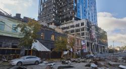 Rudal Rusia Hantam Kantor Konsulat Jerman di Kiev