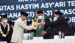 Sandiaga Uno Hadiri Orasi Ilmiah Universitas Hasyim Asy'ari Tebuireng Jombang