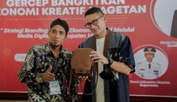 Sandiaga Uno Dorong Pelaku Ekraf Daftarkan HKI dan Manfaatkan Digitalisasi<