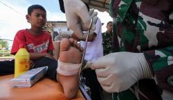 Korban Banjir Aceh Utara Mulai Terserang Penyakit