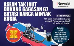 Infografis ASEAN Ogah Dukung Gagasan G7 Batasi Harga Minyak Rusia 