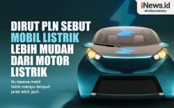 Infografis Dirut PLN Sebut Mobil Listrik Lebih Mudah dari Motor Listrik