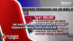 Ini Anggaran Gas Air Mata Polri, Ternyata Mencapai Ratusan Miliar