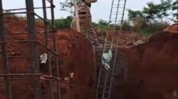 2 Jam Tertimbun Longsor, Pekerja Proyek di Cianjur Berhasil Selamat <