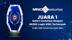 GI BEI FISIP Universitas Halu Oleo Raih Juara 1 AKSes Login KSEI Terbanyak dalam Investor Protection Month 2022