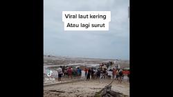 Viral Video Fenomena Air Laut Surut Mirip Tanda Tsunami di Pantai Sampur, Ini Penjelasan BPBD Babel