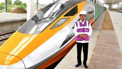 Presiden Jokowi Jajal Kereta Cepat Jakarta-Bandung Hari Ini<