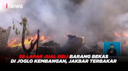 58 Lapak Jual Beli Barang Bekas di Joglo Kembangan, Jakbar Terbakar