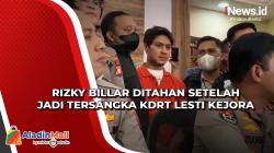 Rizky Billar Ditahan Setelah Jadi Tersangka KDRT Lesti Kejora