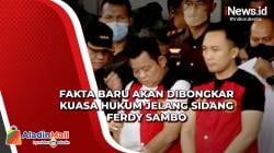 Fakta Baru Akan Dibongkar Kuasa Hukum Jelang Sidang Ferdy Sambo