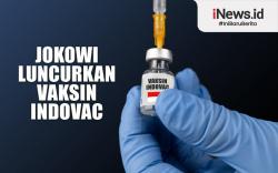 Infografis Jokowi Luncurkan Vaksin Indovac