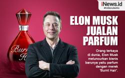 Infografis Elon Musk Jualan Parfum