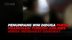 Penumpang WNI Pukul Pramugari Turkish Airlines Hingga Mendarat Darurat