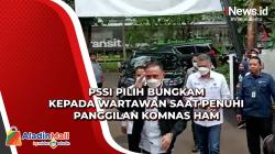 PSSI Pilih Bungkam kepada Wartawan saat Penuhi Panggilan Komnas HAM