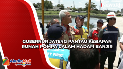Gubernur Jateng Pantau Kesiapan Rumah Pompa dalam Hadapi Banjir