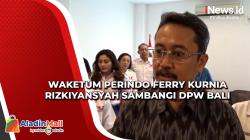 Waketum Perindo Ferry Kurnia Rizkiyansyah Sambangi DPW Bali