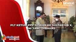 Plt Ketum PPP Sowan ke Sultan HB X, Apa yang Dibahas?