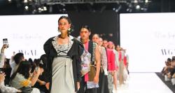 Karya Unik Desainer Lokal Berkreasi dengan Kain Sisa di Fashion Festival
