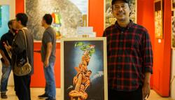 Kartunis Koran Sindo Berpartisipasi di Pameran Cartoon on Canvas