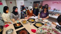 Puluhan Pekerja Migran Antusias Ikuti Pelatihan Memasak di Taiwan