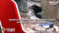 Polisi Bekuk 5 dari 7 Tahanan Kabur di Bekasi