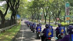 Konvoi Armada Ungu Tandai Dibukanya Taco Bell Paramount Gading Serpong