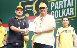 Gelar Jalan Sehat Sambut HUT ke-58, Partai Golkar Pecahkan Rekor MURI<