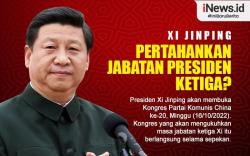 Infografis Xi Jinping Buka Kongres Partai Komunis China