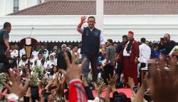 Momen Perpisahan Anies Baswedan sebagai Gubernur DKI Jakarta