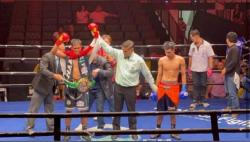 Keren, Prajurit TNI AU Praka Ilham Loeisa Juara Tinju WBC Asia