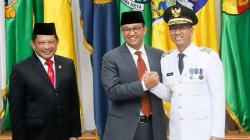 Momen Pelantikan Heru Budi Hartono sebagai Pj Gubernur DKI Jakarta