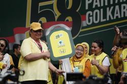Penerima Grand Prize Mobil Berharap Golkar Menang dan Airlangga Jadi Presiden<